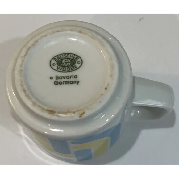 Vintage Bauscher Weiden Bavaria Germany Miniature Creamer Pitcher Mod Design - Picture 6 of 7